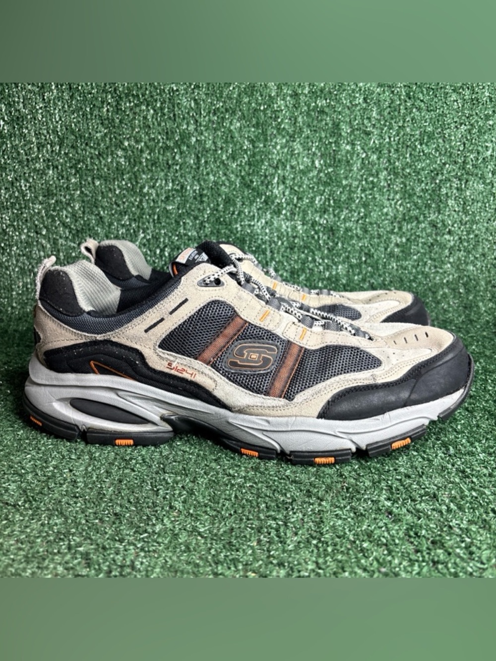 Skechers Men's Vigor 2.0 Trait 51241EW Memory Foam Sneakers Size 12 EXTRA WIDE‎